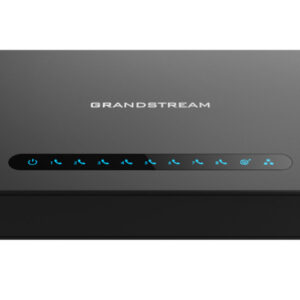 Gateway Grandstream ATA HT818 O Grandstream ATA HT818 é um poderoso gateway para converter tecnologia analógica em VoIP. Especificamente, este modelo incorpora 8 portas FXS e um roteador NAT Gigabit integrado. Além disso, ele apresenta qualidade de voz excepcional em vários ambientes de aplicativos, criptografia forte com um único certificado de segurança por unidade, provisionamento automático e excelente desempenho de rede, ideal para uso corporativo.