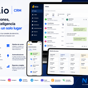 Blio CRM para ventas, atención e Inteligencia Artificial